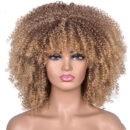 Perruque pour femme – Style Court et Volumineux