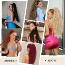 Jolie queue de cheval à petites boucles longues et bouclées pour femmes – Image 8