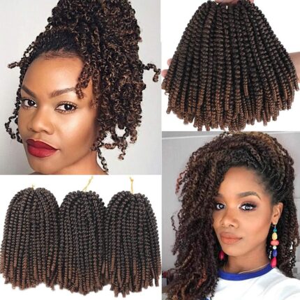 Extensions Cheveux Synthétiques – 110 g de Volume