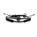 Bracelets de cheville pour hommes, pendentifs, joncs en argent – Image 4
