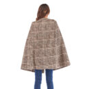 Cape Plaid cape manteau pour femme – Image 2