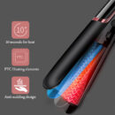 Fer à friser double avec affichage LED pour cheveux lisses – Image 3
