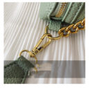 Sac banane en cuir avec chaîne pour femme – Image 10