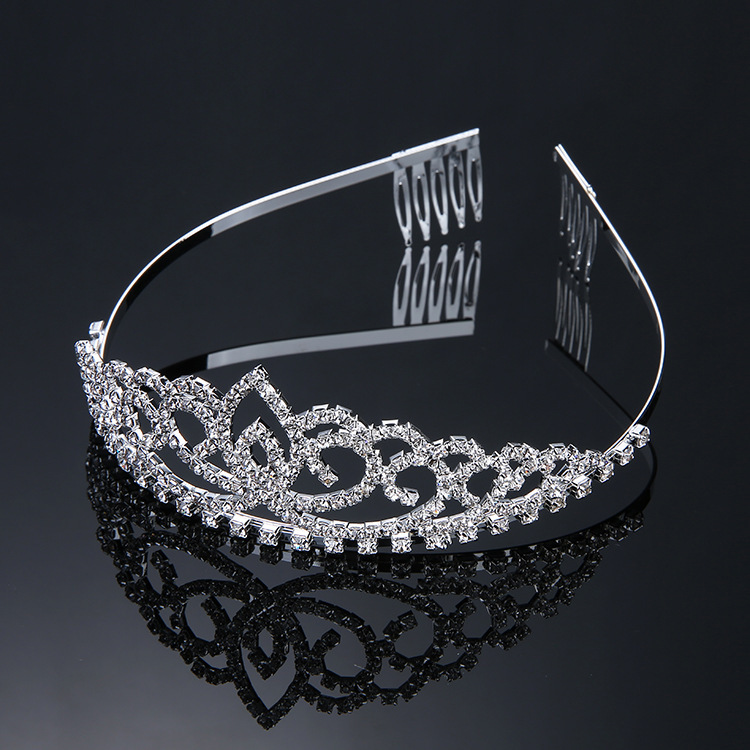 1618461880750.jpg Diadème Princesse en Cristal – Couronne Dorée de Mariage – Image 1