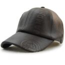Casquette en cuir pour hommes – Image 2