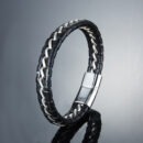 Bracelets en cuir tressé pour hommes – Image 5