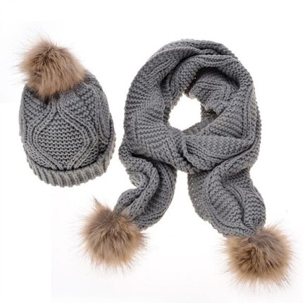 Ensemble écharpe et bonnet