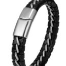 Bracelets en cuir tressé pour hommes – Image 2