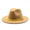 Chapeau en laine à larges bords chic – Image 8