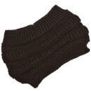 Bandeau large et uni pour cheveux, bonnet d'hiver tendance pour femme – Image 7