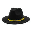 Chapeau en laine à larges bords chic – Image 9