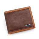 Portefeuille court à coutures simples et tendance pour homme – Image 5