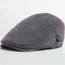 Béret en velours côtelé d'automne et d'hiver