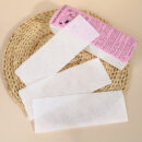 Papier dépilatoire non tissé jetable, 100 pièces, sachet de bandes de cire dépilatoire – Image 2