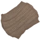 Bandeau large et uni pour cheveux, bonnet d'hiver tendance pour femme – Image 10