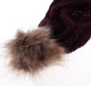 Ensemble bonnet et écharpe en laine pour femme – Image 4
