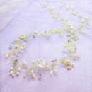 Accessoires de cheveux de mariage en perles de cristal – Image 5