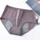 Culottes menstruelles en coton grande taille pour femme – Image 4