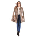 Cape Plaid cape manteau pour femme – Image 4