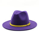 Chapeau en laine à larges bords chic – Image 7