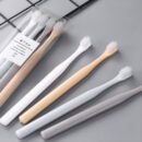 Brosse à dents Macaron, en céramique à poils souples – Image 4