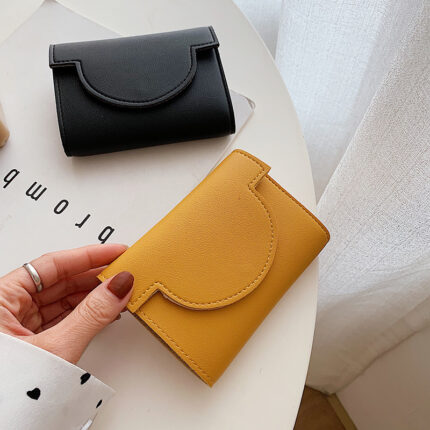 Portefeuille court à la mode et Simple pour les femmes