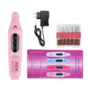 Stylo polissoir à ongles avec câble USB, taille-crayon portable pour manucure, outils pour ongles – Image 5